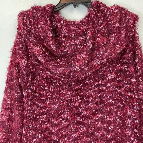 Knox‎ Rose Cowl Neck Red XXL Chunky Sweater Cozy Comfy Winter Warm - Picture 2 of 7